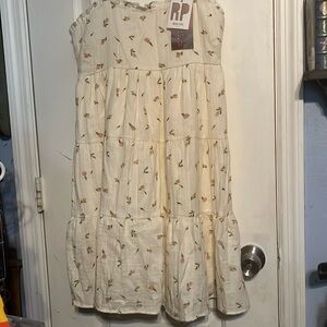 Rachel Paige size Large spaghetti strap sundress. NWT